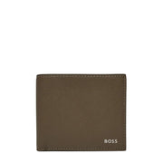 BOSS Zair Coin Billfold Brown Wallet