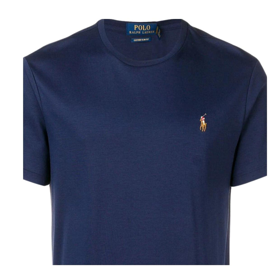 Polo Ralph Lauren Custom Slim Fit Navy T-Shirt