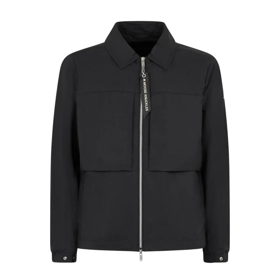 Moose Knuckles Waverly Black Shirt Jacket