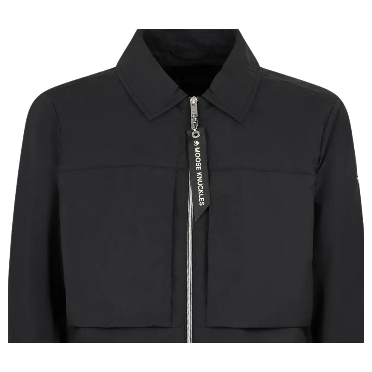 Moose Knuckles Waverly Black Shirt Jacket