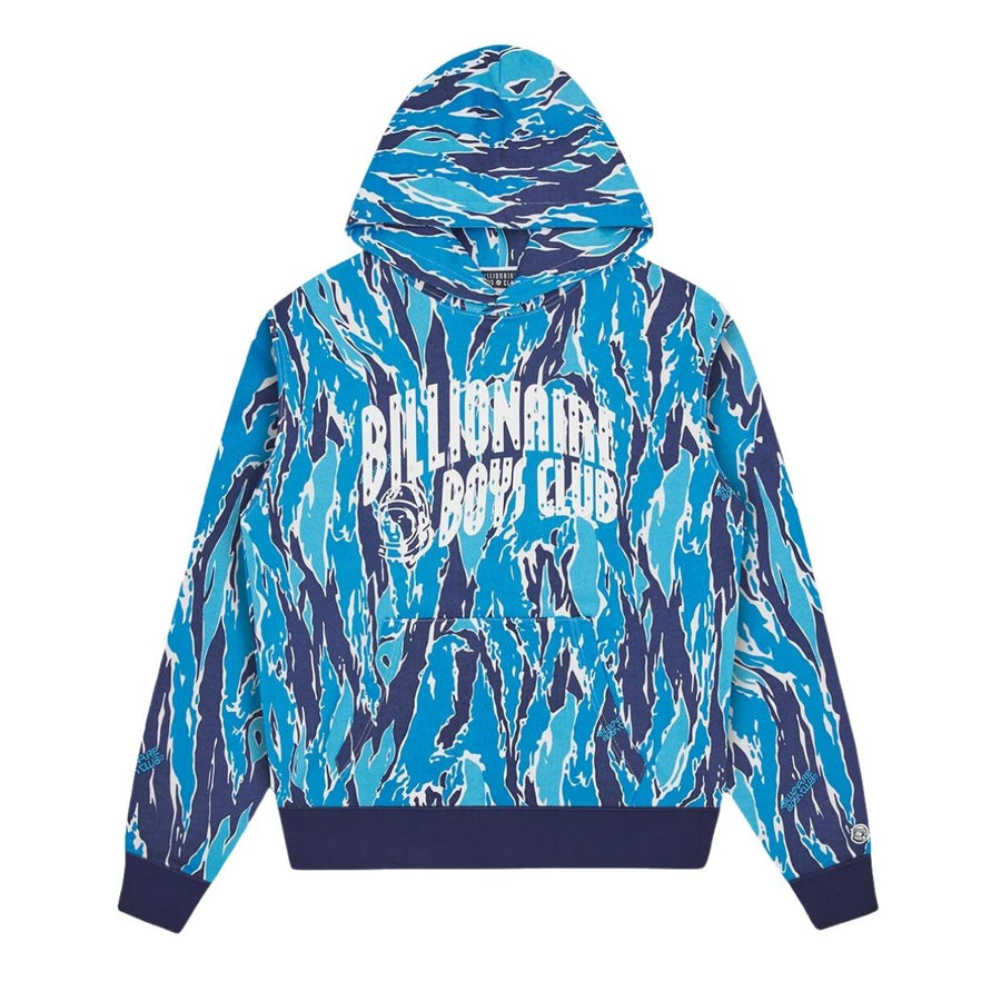 Billionaire Boys Club Arch Logo Camo Blue Hoodie