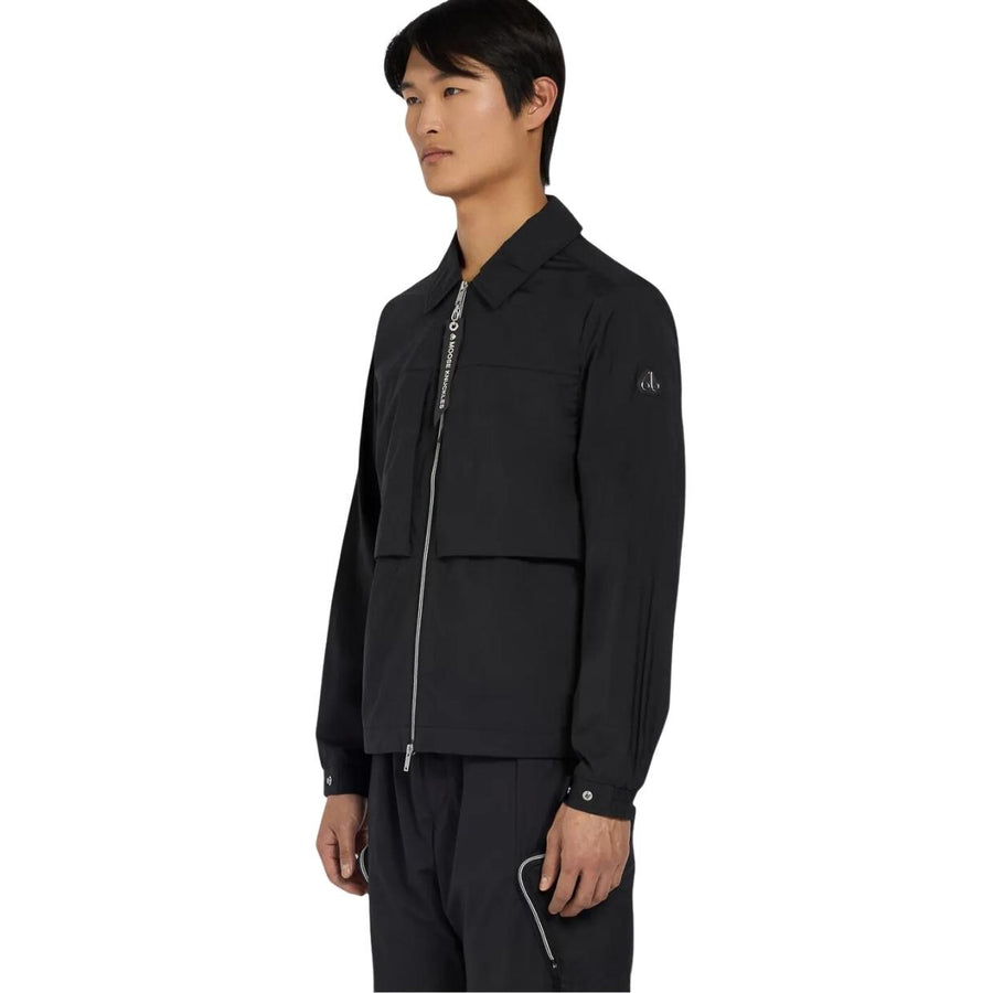 Moose Knuckles Waverly Black Shirt Jacket