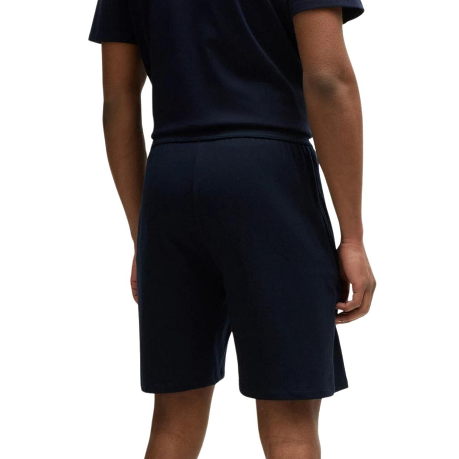 BOSS Logo Detail Authentic Dark Blue Shorts