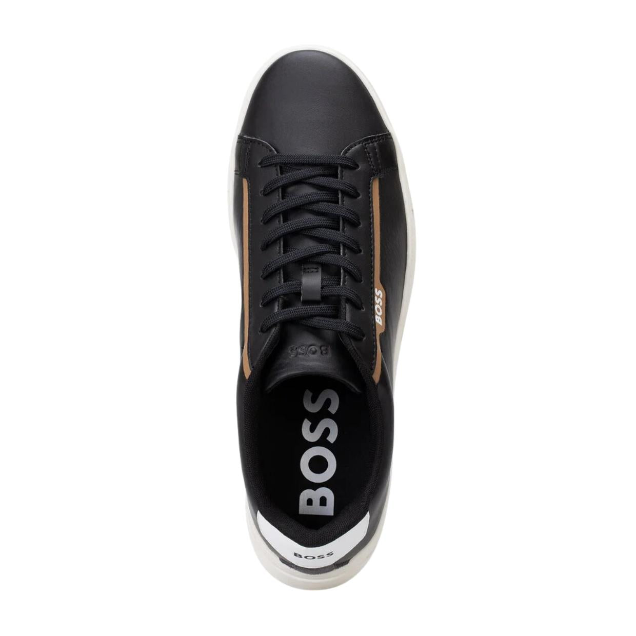 BOSS Rhys Tenn Black/Brown Trainers