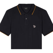 Paul Smith Zebra Logo Patch Dark Navy Polo Shirt