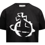 Vivienne Westwood Stencil Orb Black T-Shirt