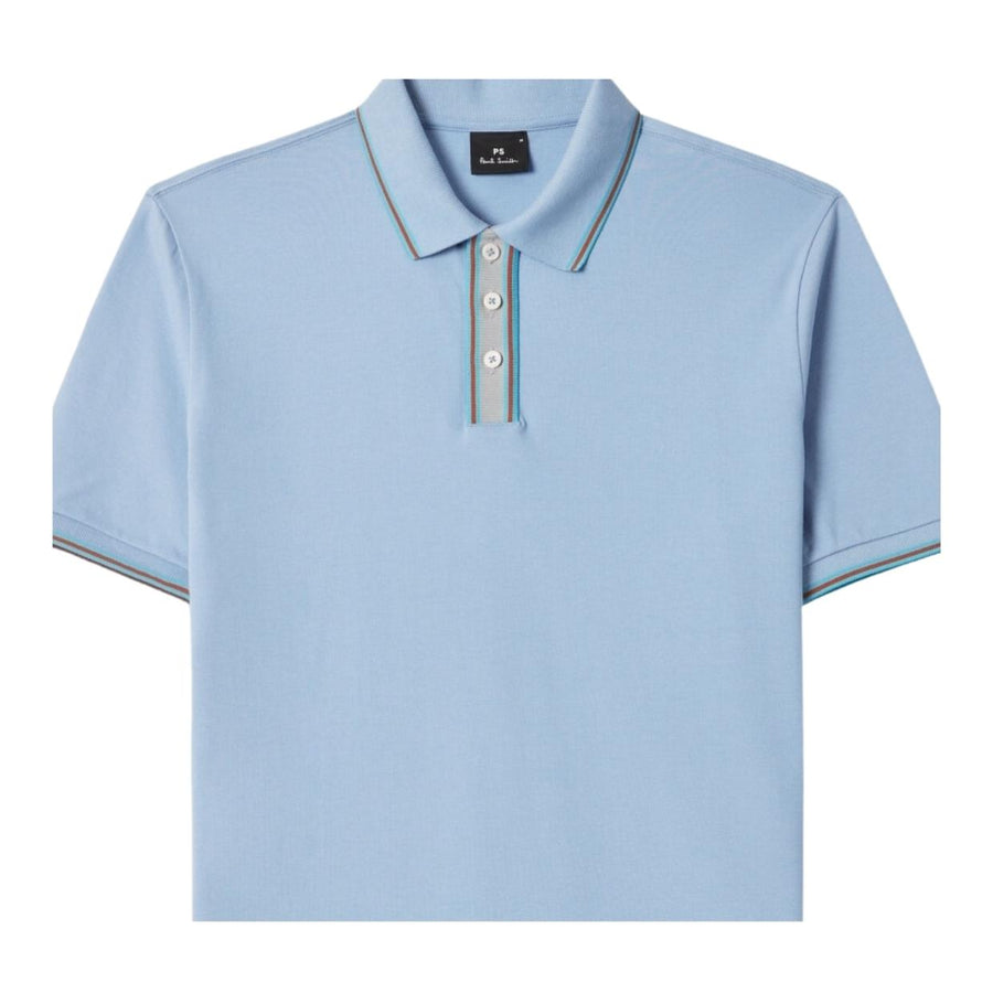 Paul Smith Regular Fit Light Blue Polo Shirt