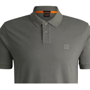 BOSS Passenger Slim Fit Grey Polo Shirt