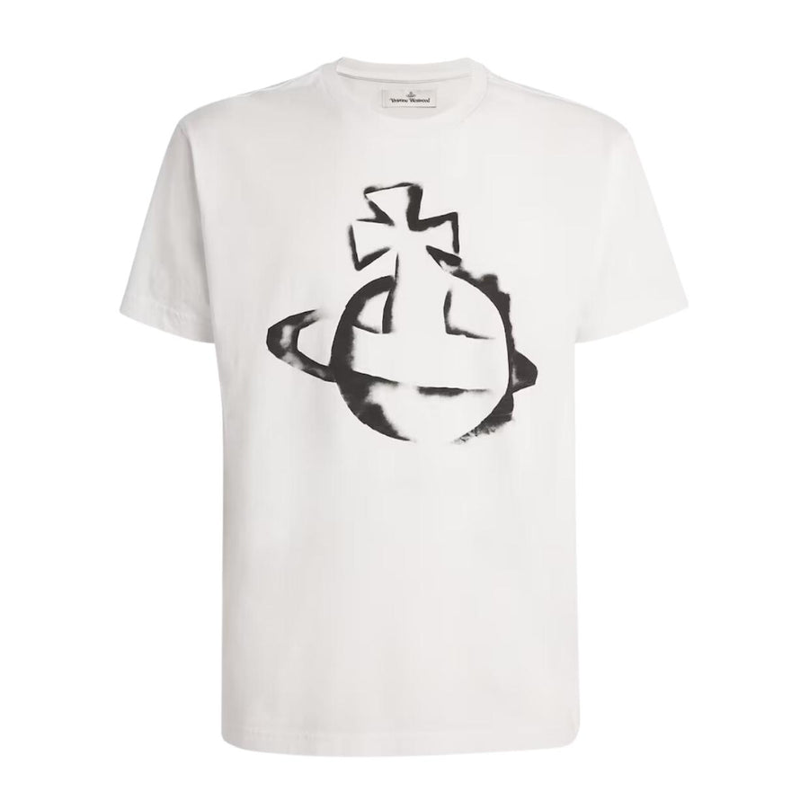 Vivienne Westwood Stencil Orb White T-Shirt