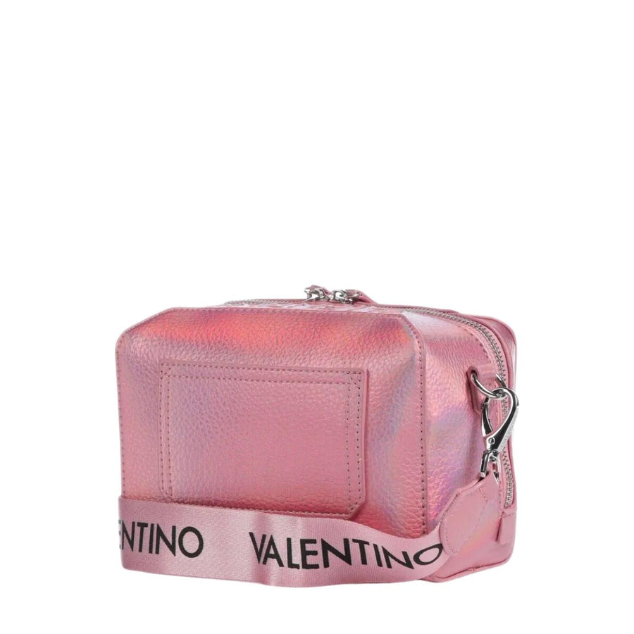 Valentino Bags Pattie Metallic Rosa Pink Crossbody Bag