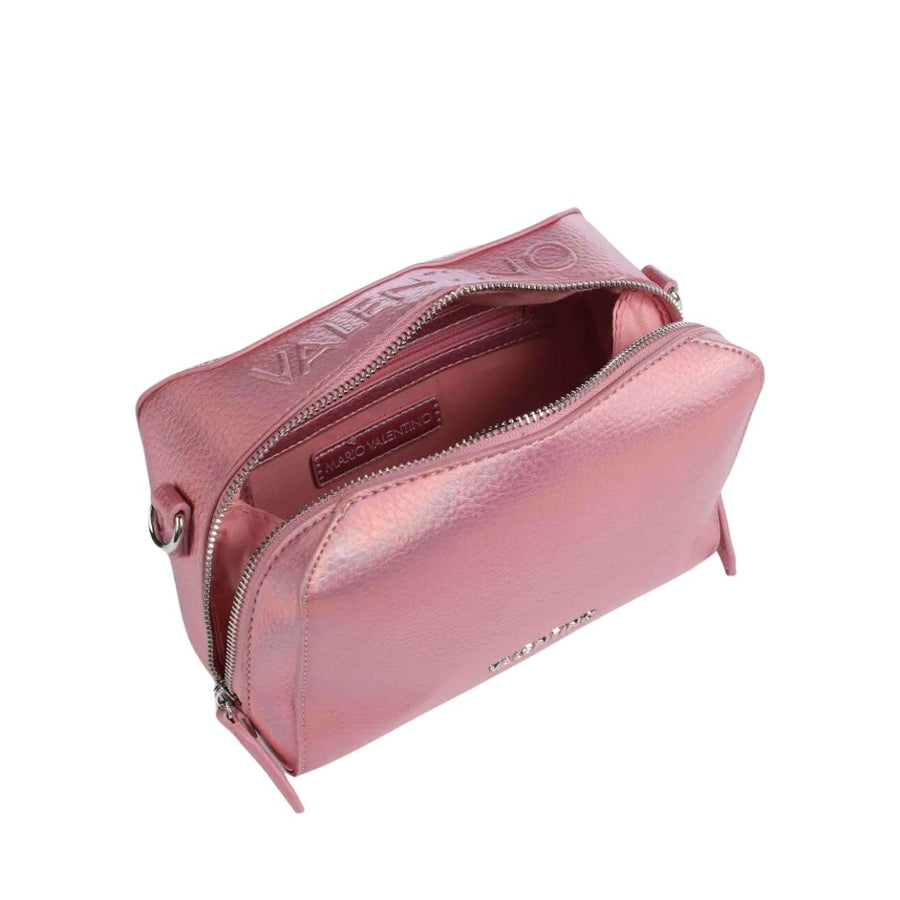 Valentino Bags Pattie Metallic Rosa Pink Crossbody Bag