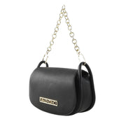 Valentino Bags Medium Vinile Flap Nero Black Chain Shoulder Bag