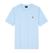 Paul Smith Zebra Logo Patch Sky Blue T-Shirt