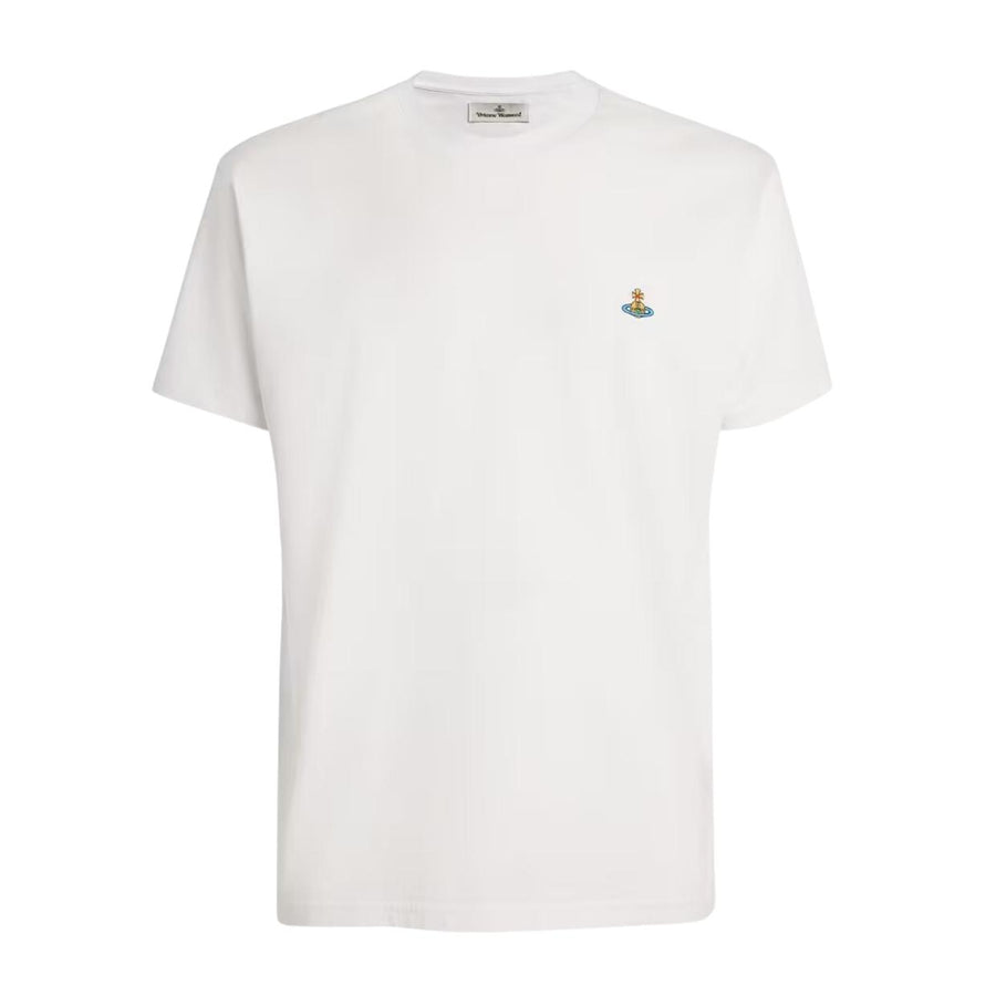 Vivienne Westwood Multi-Coloured Orb Classic White T-Shirt