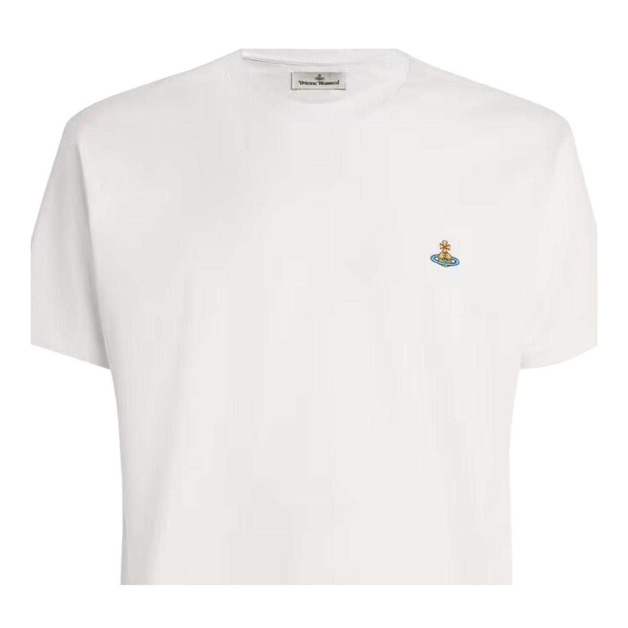 Vivienne Westwood Multi-Coloured Orb Classic White T-Shirt