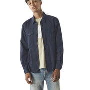 Pretty Green Armstrong Navy Overshirt