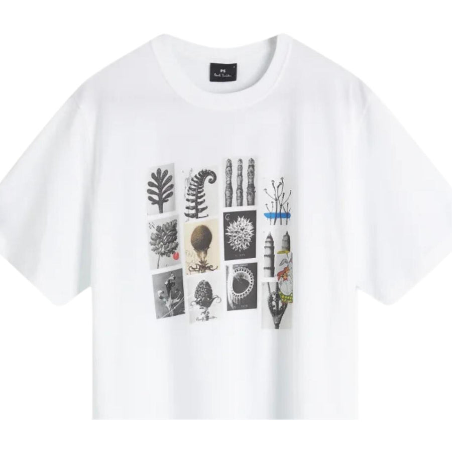 Paul Smith Printed Desert Flowers White T-Shirt