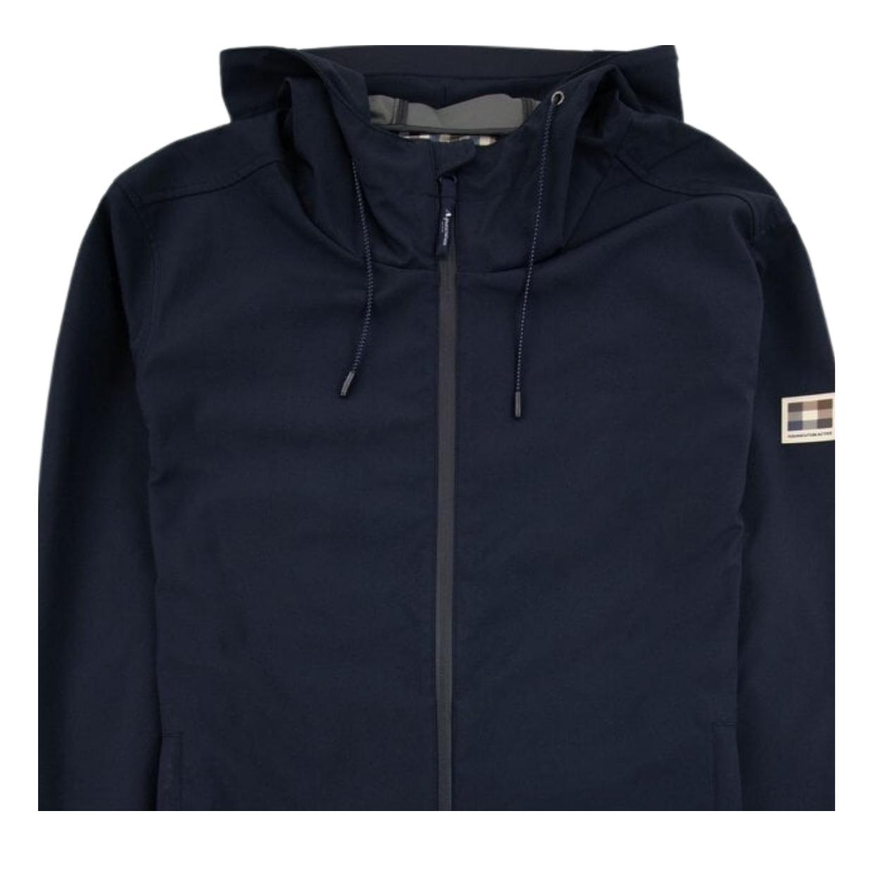 Aquascutum Shell Hybrid Navy Jacket