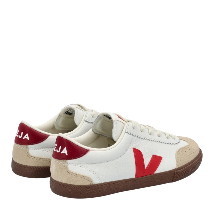 VEJA Volley O.T. Leather White Pekin Bark Trainers