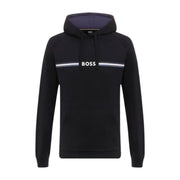 BOSS Printed Logo Dark Blue Authentic Hoodie