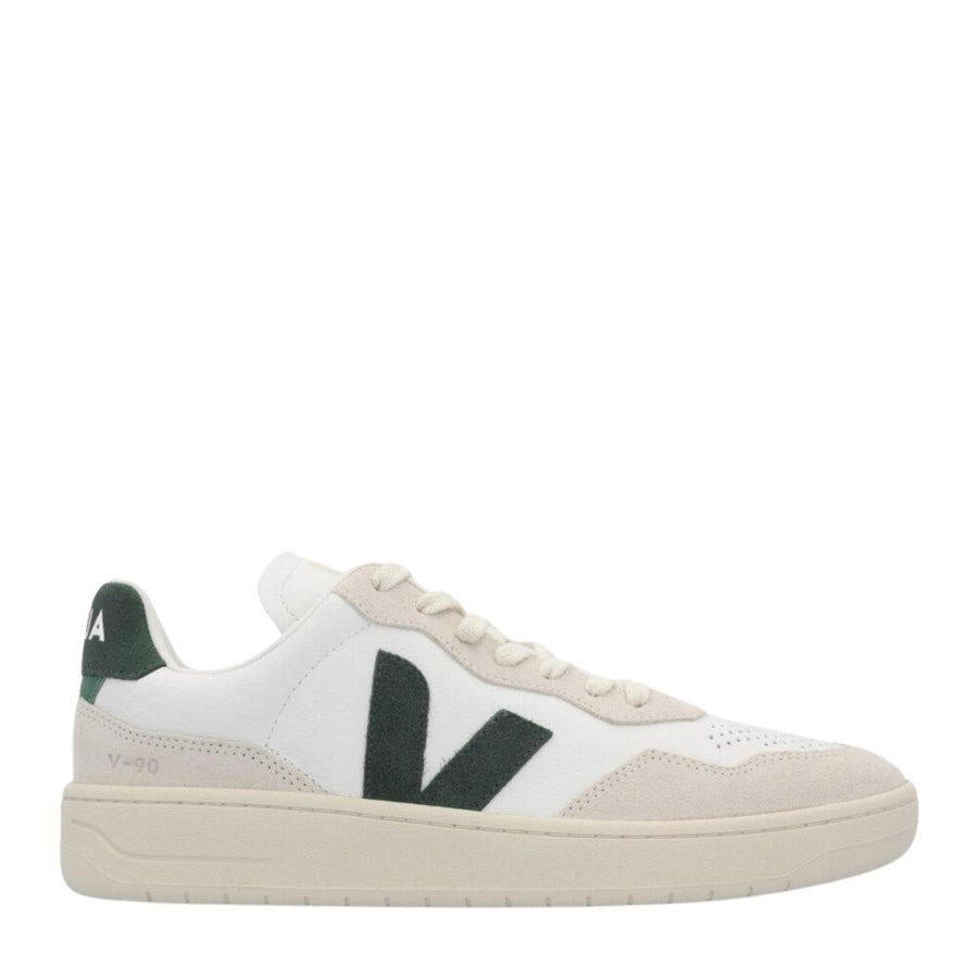 VEJA V-90 O.T. Leather Extra White Cyprus Trainers