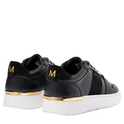 Mallet London Hoxton Lite Black Gold Trainers