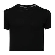 Emporio Armani Bodywear Logo Tag Black T-Shirt