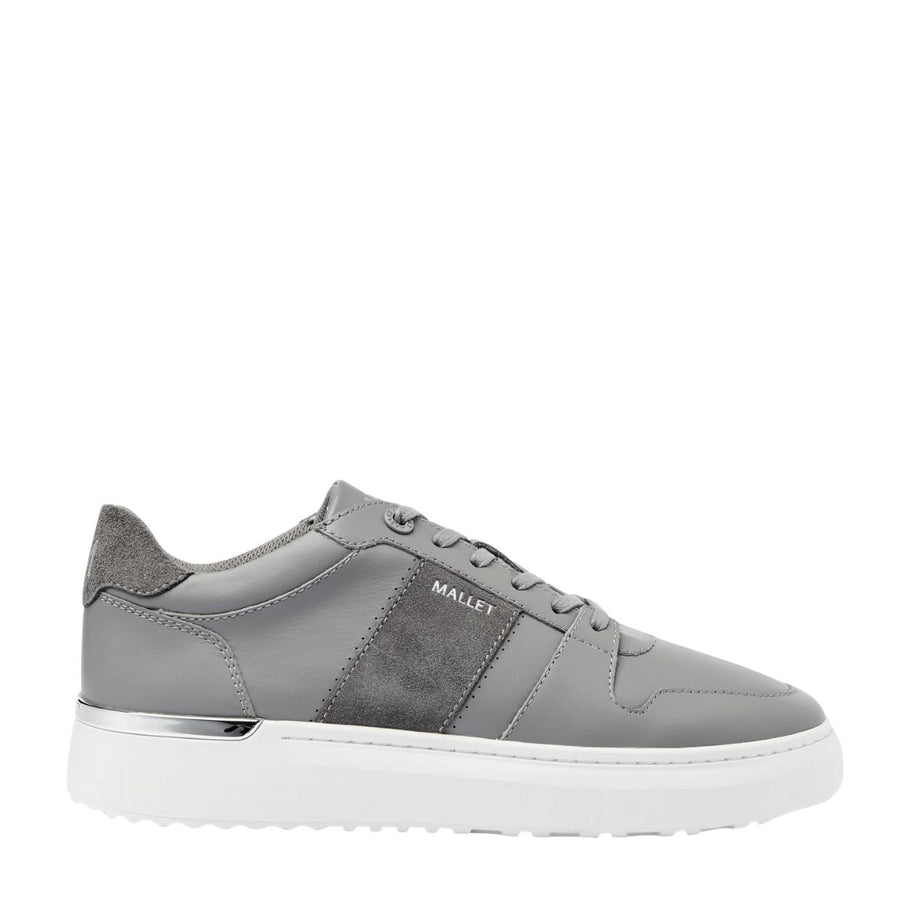 Mallet London Hoxton Lite Grey Trainers