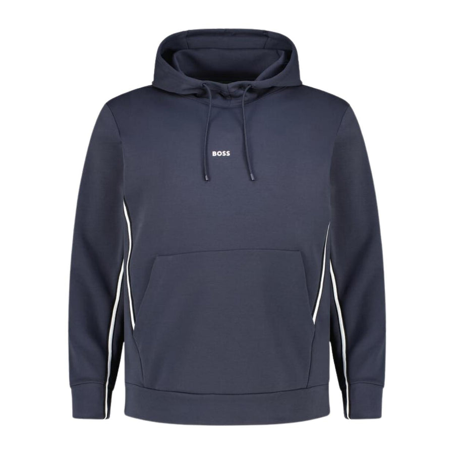 BOSS Soody 1 Contrast Tape Navy Hoodie