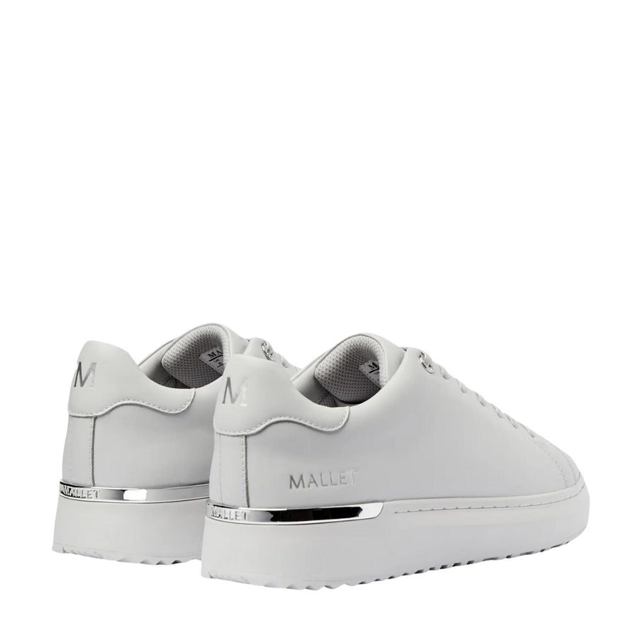 Mallet London GRFTR Lite Triple Grey Silver Trainers