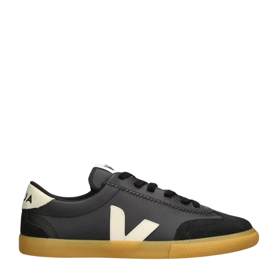 VEJA Volley O.T. Leather Black Pierre Trainers