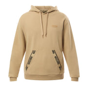 Moschino Underwear Logo Tape Beige Hoodie