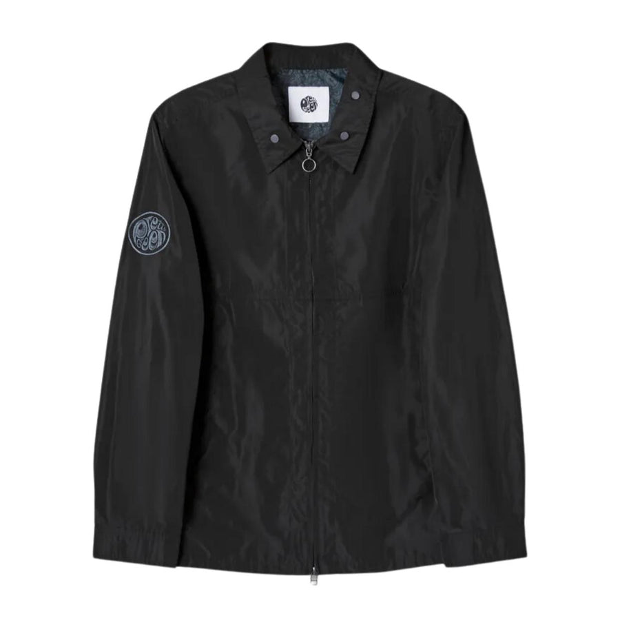 Pretty Green Porter Lightweight Black Overshirt