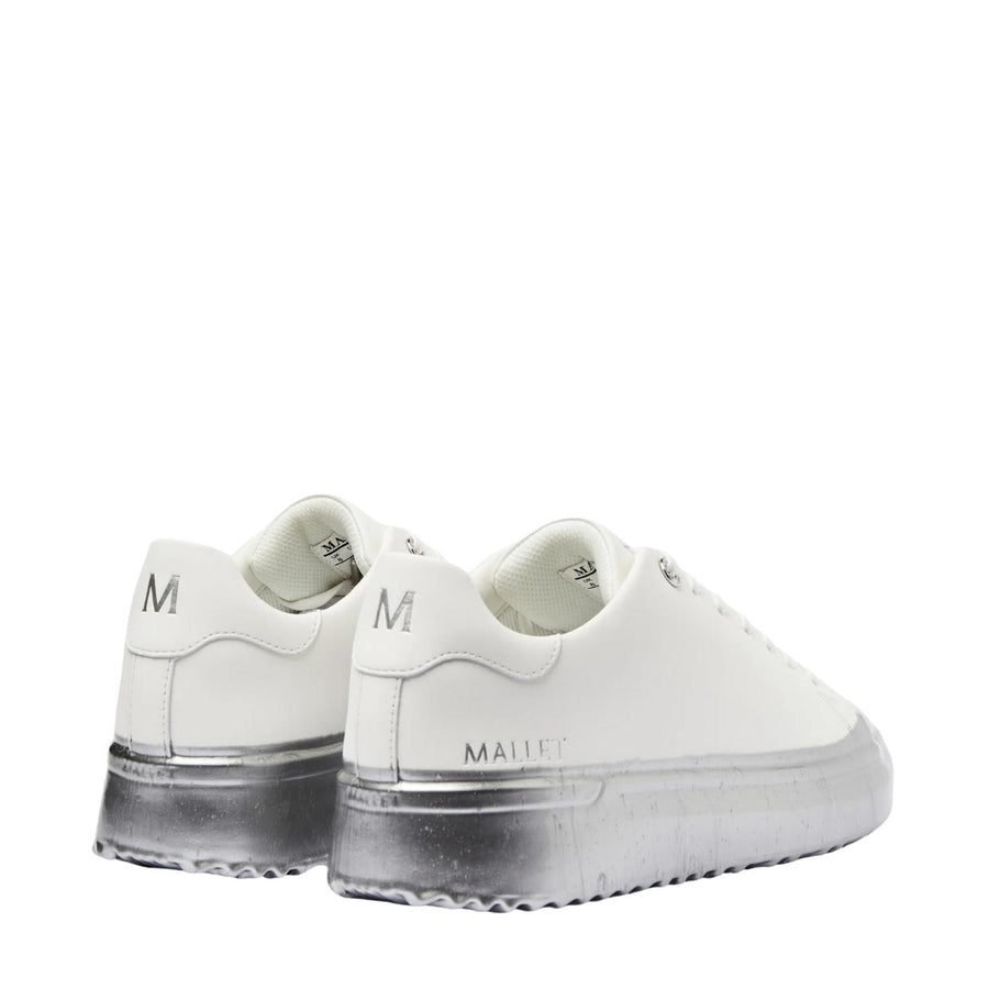 Mallet London GRFTR Lite Silver Dip Trainers