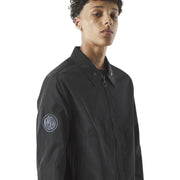 Pretty Green Porter Lightweight Black Overshirt