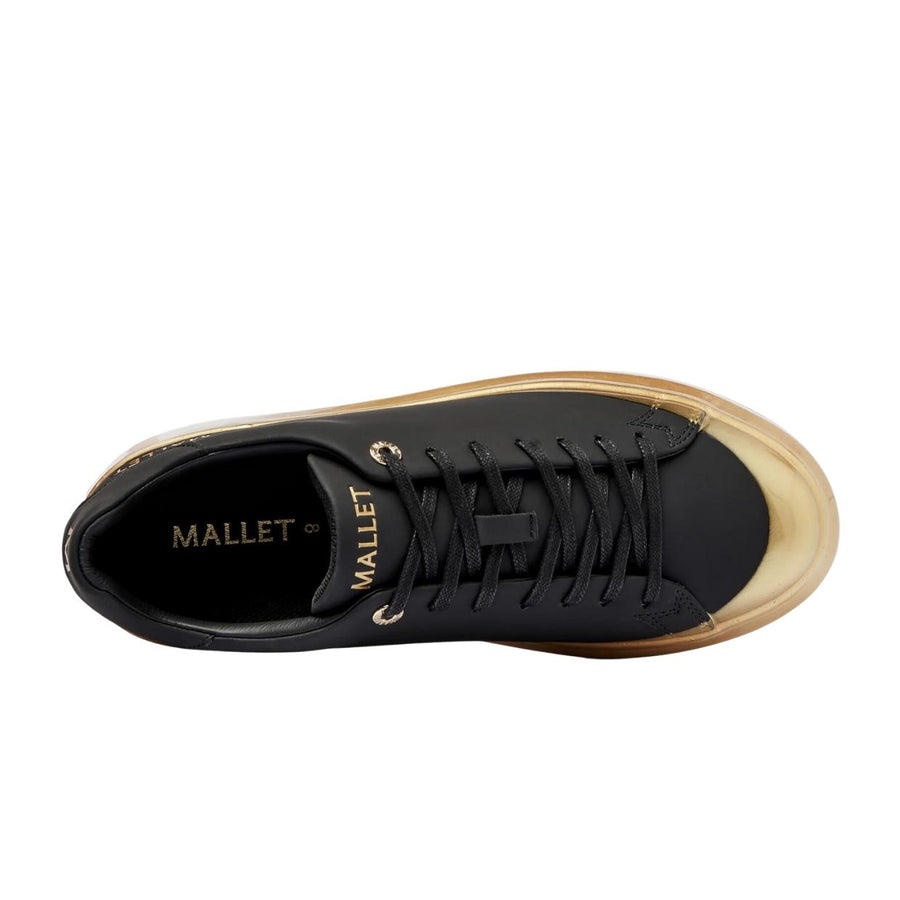 Mallet London GRFTR Lite Gold Dip Trainers