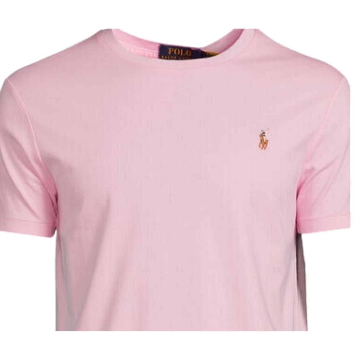 Polo Ralph Lauren Embroidered Pony Pink T-Shirt