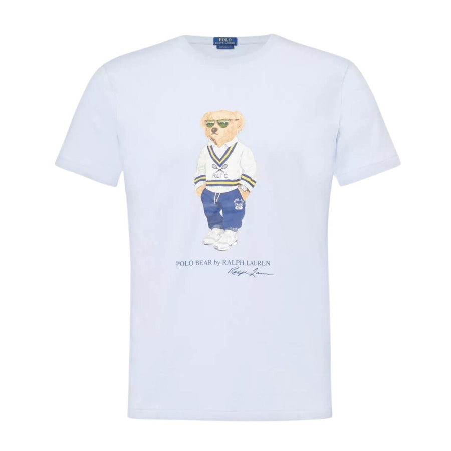 Polo Ralph Lauren Slim Fit Polo Bear Blue T-Shirt