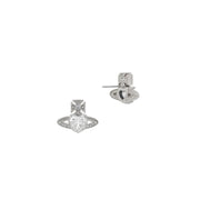 Vivienne Westwood Ariella Platinum/White Earrings