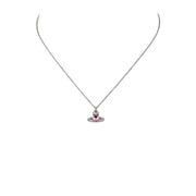 Vivienne Westwood Ismene Platinum/Pink Pendent