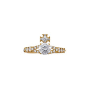 Vivienne Westwood Ismene Gold/White Ring