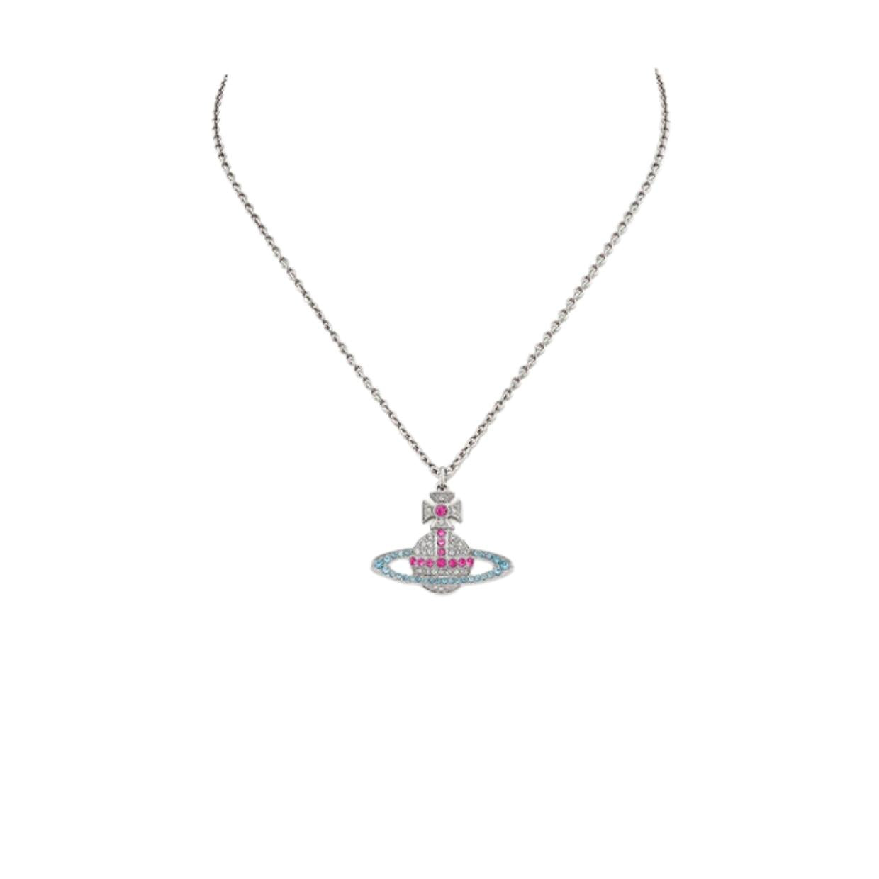 Vivienne Westwood Kika Fuchsia/Indicolite Pendent