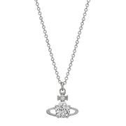 Vivienne Westwood Reina Platinum/White Pendent