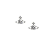 Vivienne Westwood Reina Platinum White Earrings