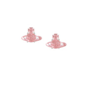 Vivienne Westwood Platinum/Pink Tammy Earrings