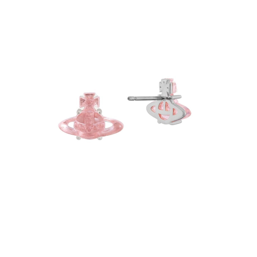 Vivienne Westwood Platinum/Pink Tammy Earrings