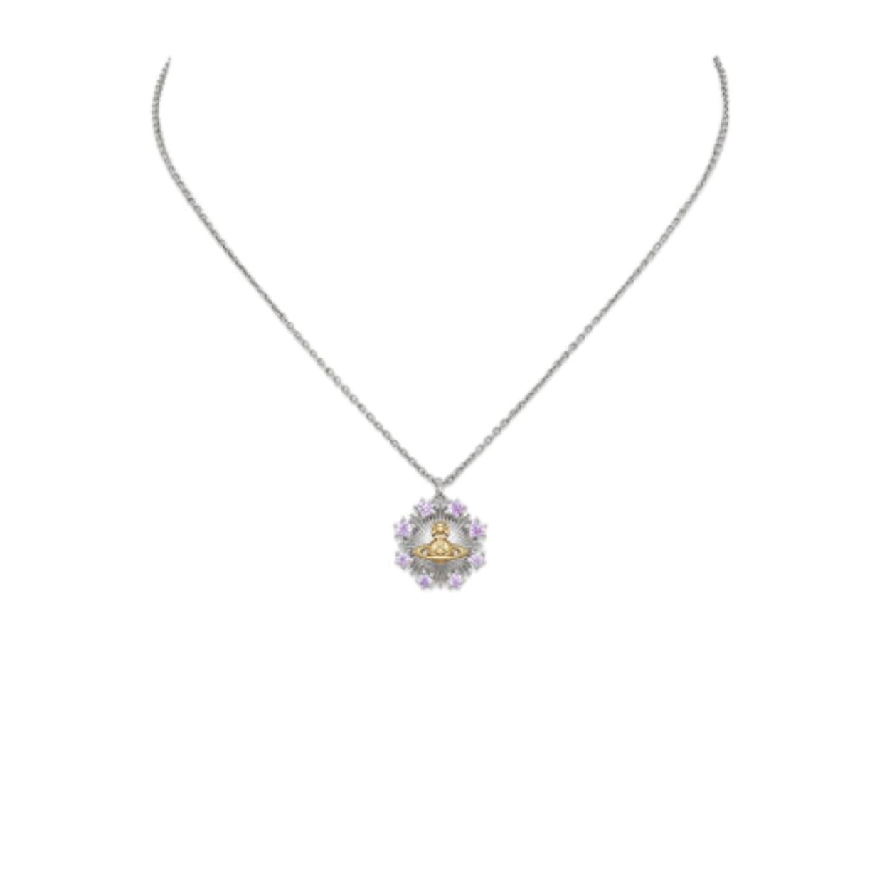 Vivienne Westwood Tara Platinum/Gold Pendent