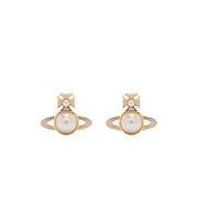 Vivienne Westwood Tillya Gold/Light Pink Earrings