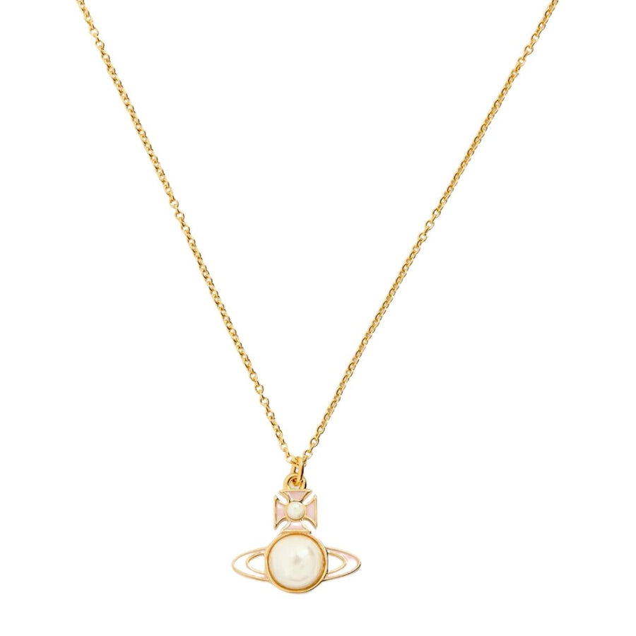 Vivienne Westwood Tillya Gold/Light Pink Pendent