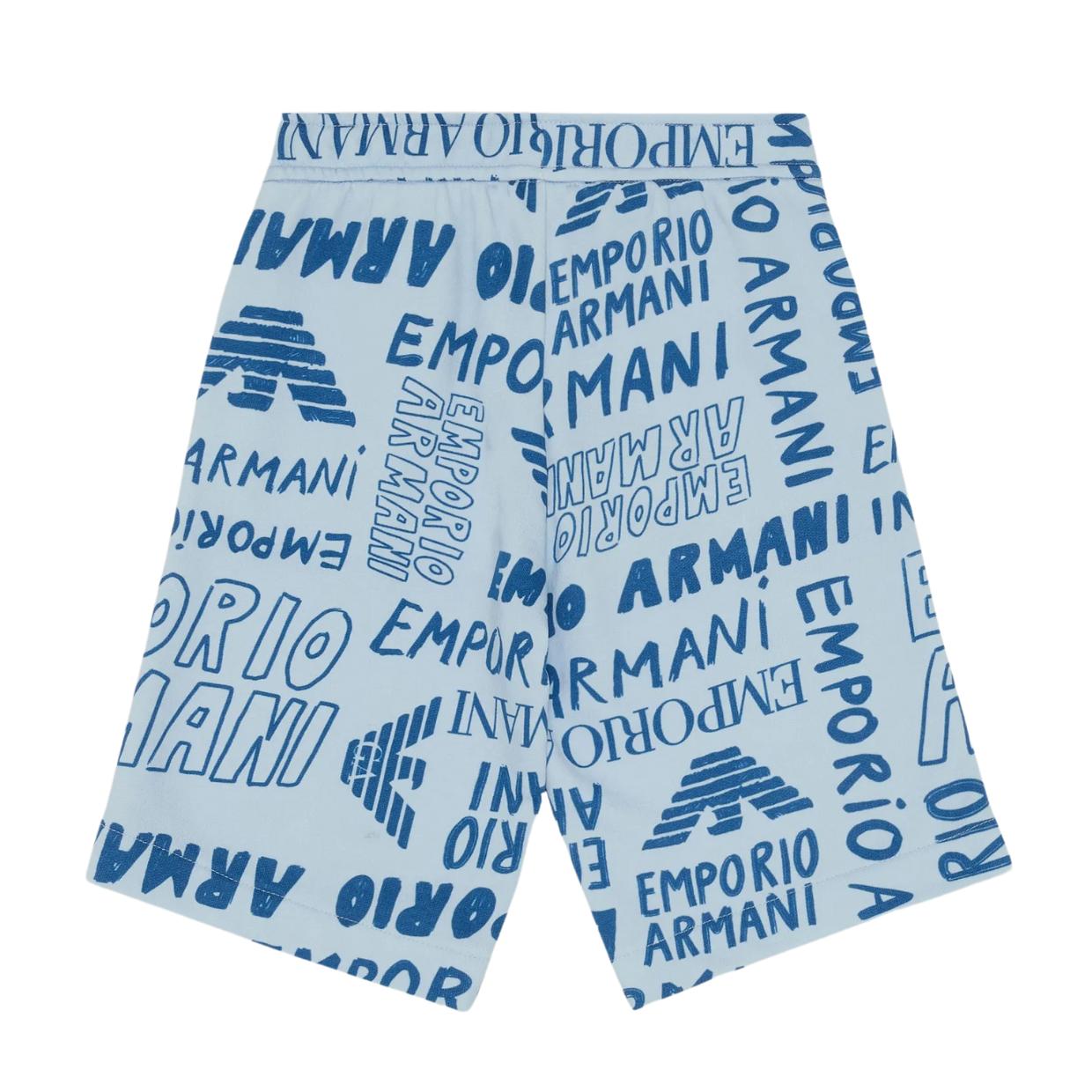 Armani store blue shorts